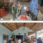 PEMDES CURUG BARANG DAN POLSEK CIMANUK SIGAP ATASI KEBAKARAN DI CIMONGKOR