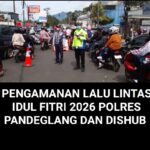 PENGAMANAN IDUL FITRI 2026 DI SIMPANG TIGA CIPACUNG